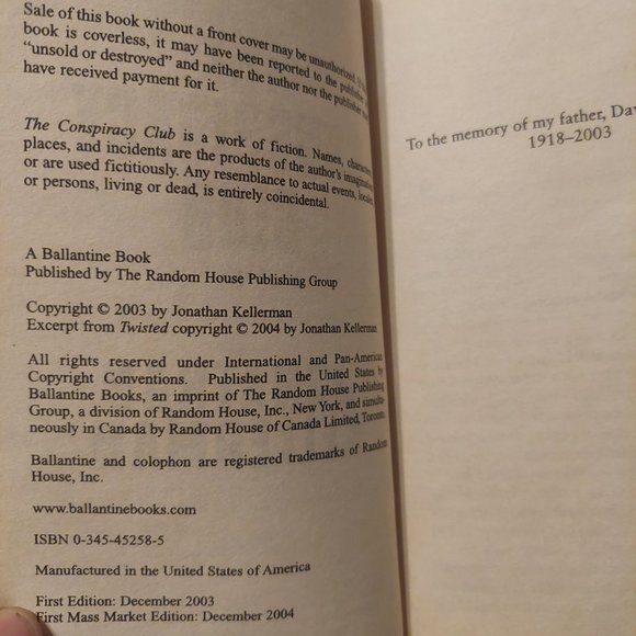 Conspiracy Club - Picture 2 of 4